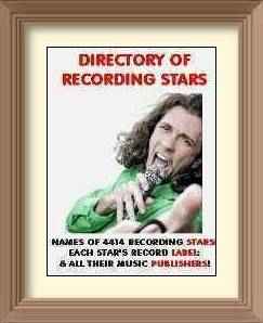 Directory Of Recording Stars